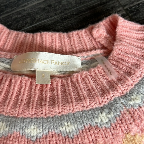 LoveShackFancy Crawley Birch Grove Sweater - Picture 6 of 11